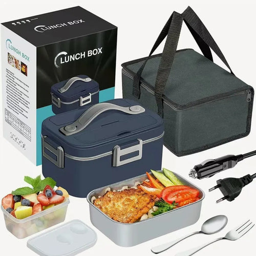 Electric Lunch Box Food Warmer 1.5l Portable Leak-Proof Heater