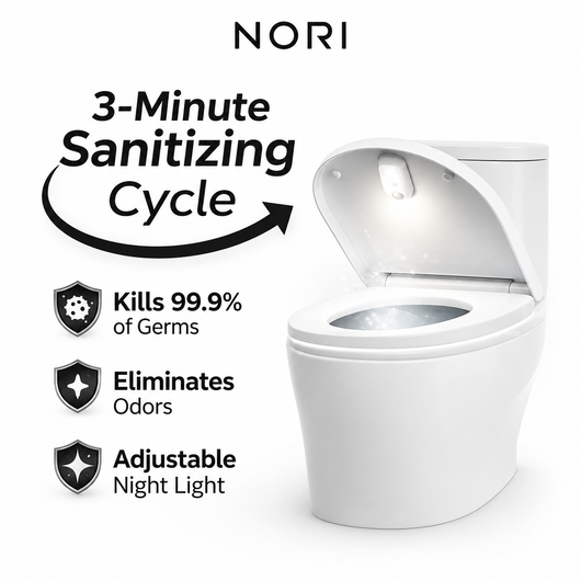 Self Cleaning UV Toilet Sanitizer & Night Light