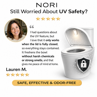 Self Cleaning UV Toilet Sanitizer & Night Light