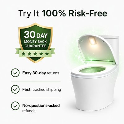 Self Cleaning UV Toilet Sanitizer & Night Light